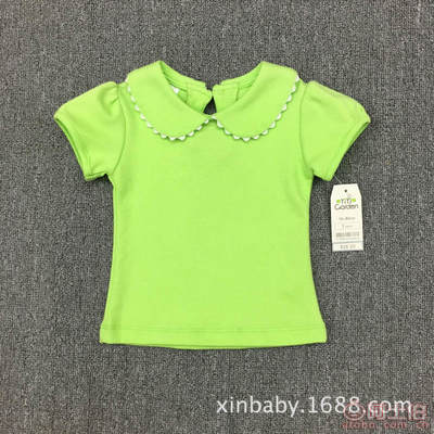 純棉呵護(hù)，童趣盎然 金寶童裝批發(fā)YiYiGarden女童短袖T恤解析
